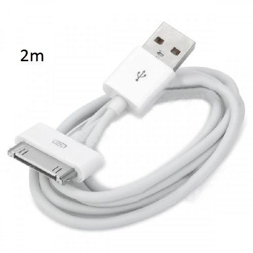 Iphone 4 Charging Cable 2 Meter White