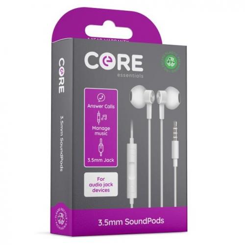 Earphones Soundpods 3.5mm Jack Core