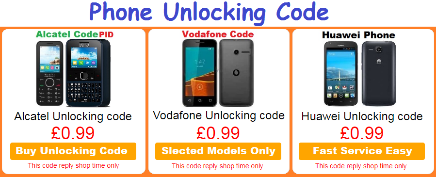 Buy Unlocking Codes Noshahi Tech