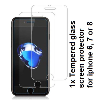 Tempered Glass Screen Protector  For Iphone 6, 7 Or 8 