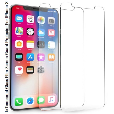 Tempered Glass Screen Protector For Iphone X, Xs 