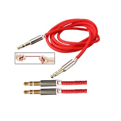 Cable Aux Cable Universal 3.5mm Jack To Jack Braided Male For Mp3 Phone Car 
