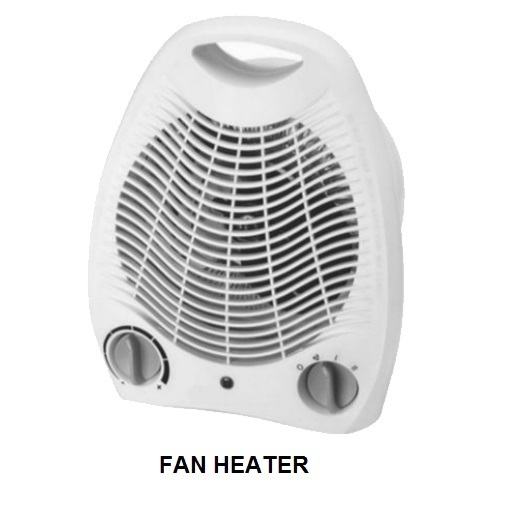 Fan Heater 2kw Upright Free Standing Electric Fan Heater 