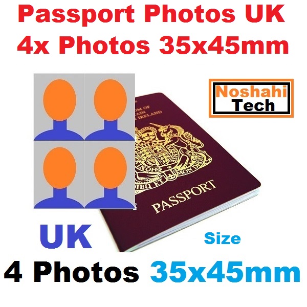 Passport Photos Online, instore Bradford BD9 Noshahi Tech
