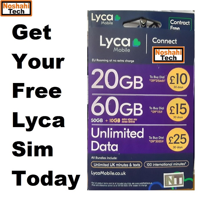Lycamobile Pay As You Go Sim Card, Cheap National And International Calls 