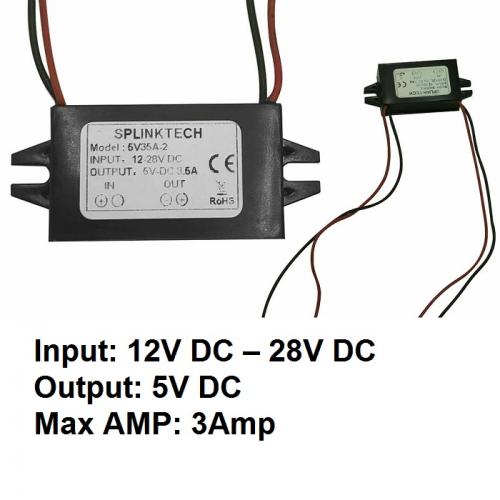 Charger Module Power Dc To Dc 12v 24v To 5v  