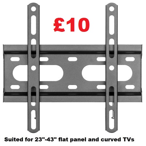 Tv Wall Mount Bracket Fixed For 23 To 43 Inches Tv 