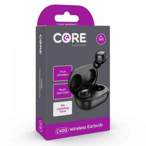 Bluetooth Earphone Core C400 True Wireless Airpod For Iphone, Samsung And Smartphone Tws 