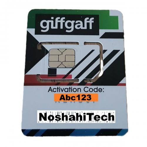 Sim Card Free New Pay As You Go Giffgaff Extra Credit On Activation 2g 3g 4g 5g Uk 
