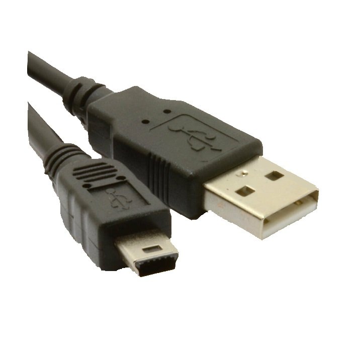 Cable Usb Mini V3 Cable Black 1 Meter 