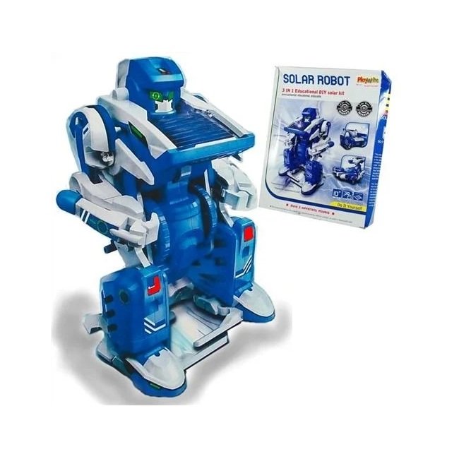 Solar Powered Robot 3 In 1